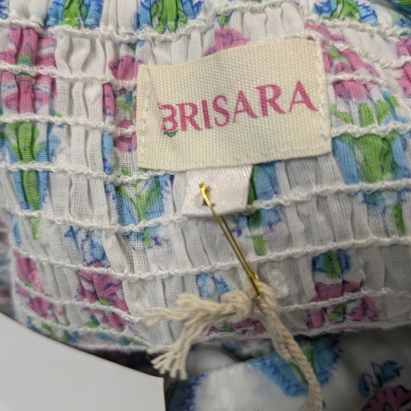 BriSara Multicolor Floral Maxi Dress Sz. L - Picture 6 of 6